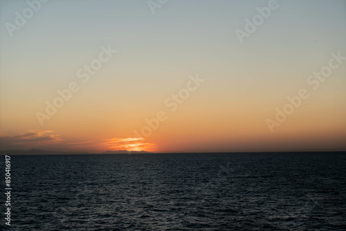 Sunset over the Balearic Sea