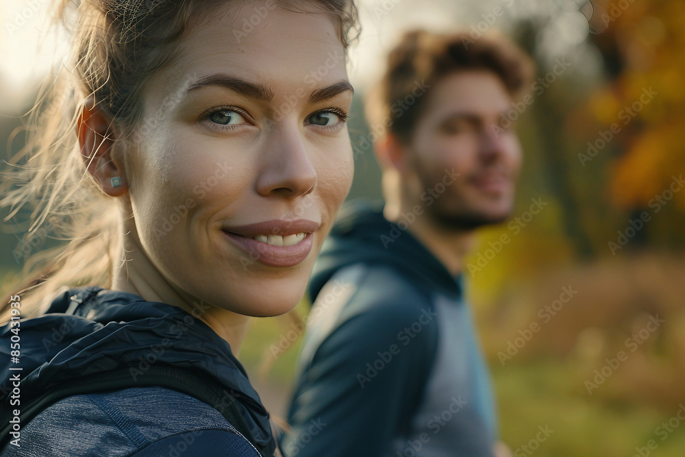 Determined jogger having daily everyday running relaxation sports person, Generative AI Determined jogger having daily everyday running relaxation sports person, Generative AI