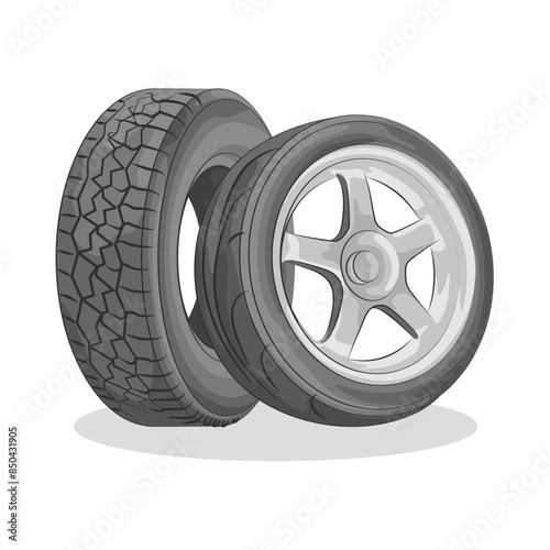 Illustration of tire 