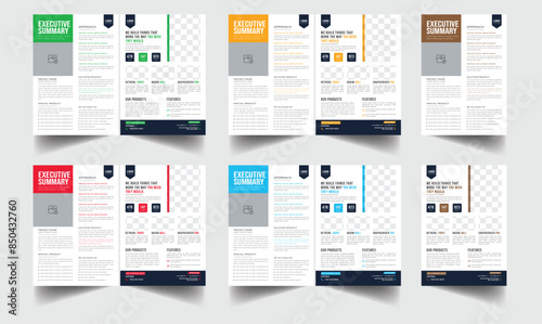 Product Data Sheet, Technical Data Sheet layout template design
