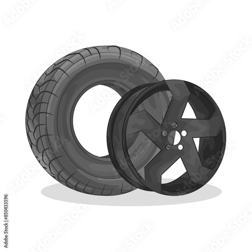 Illustration of tire 