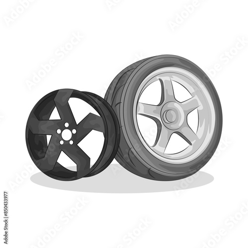 Illustration of tire 