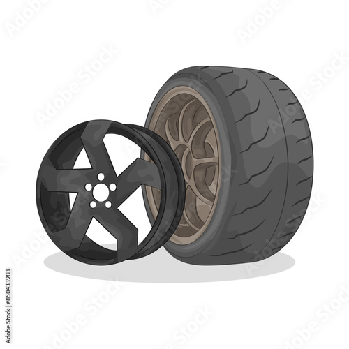 Illustration of tire 