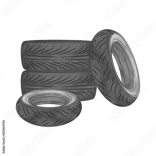 Illustration of tire 