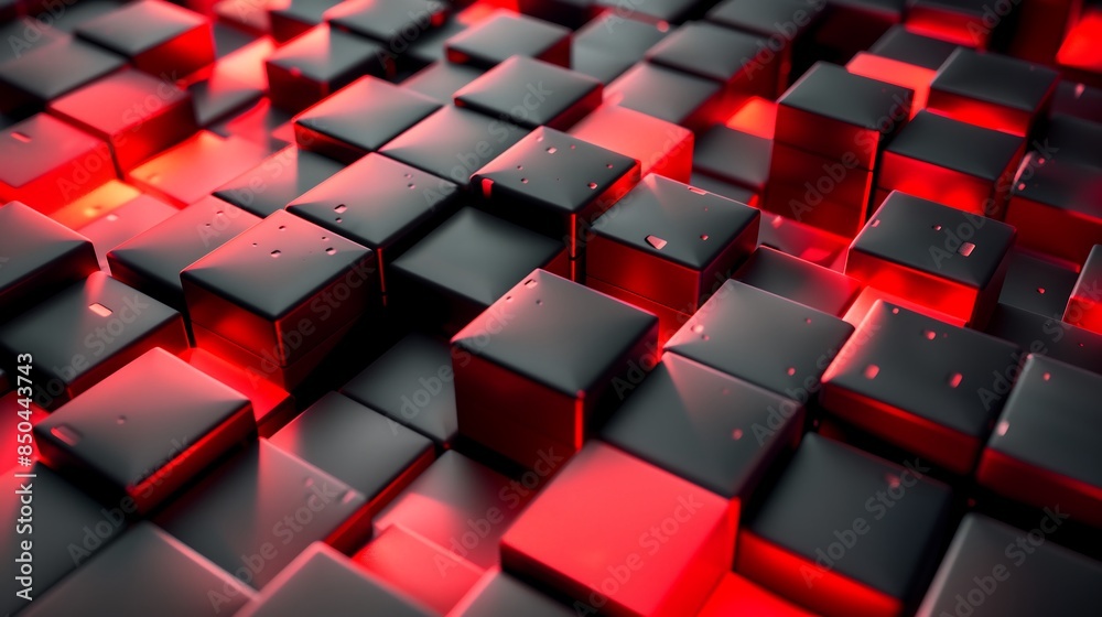 Obraz premium 3D Abstract Background, Suitable For Wallpaper, Banner, Web, etc