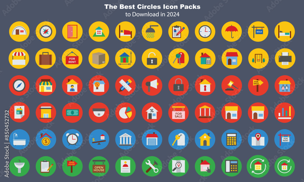 Icons sheet set Icons sheet set