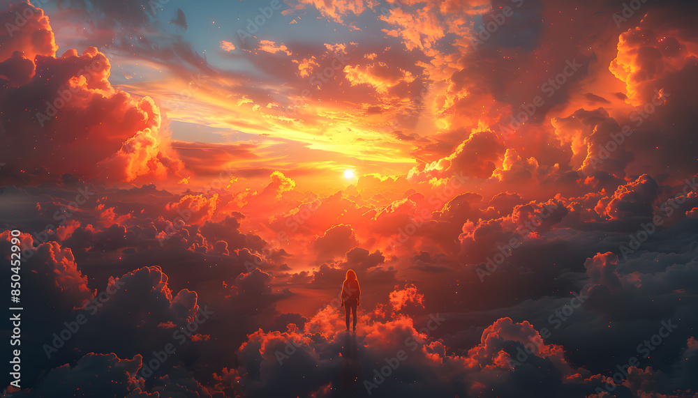 Fototapeta premium sky background