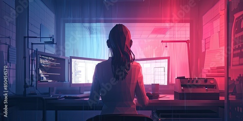 Cybersecurity Specialist at Workstation photo