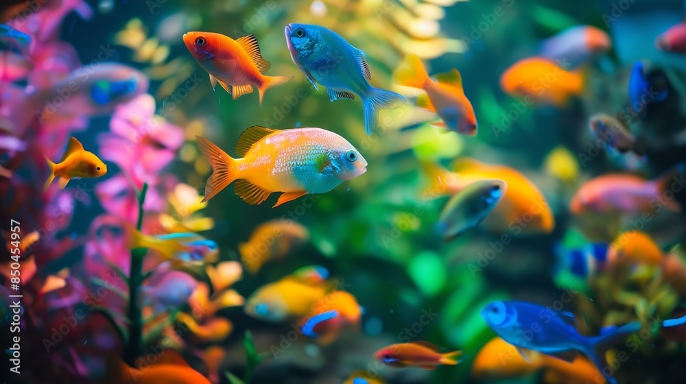 Aquarium of Genoa Tropical fish Italy : Generative AI Aquarium of Genoa Tropical fish Italy : Generative AI