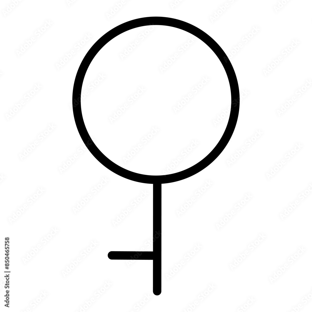 Demigirl icon. Isolated on white background. Vector illustration Demigirl icon. Isolated on white background. Vector illustration