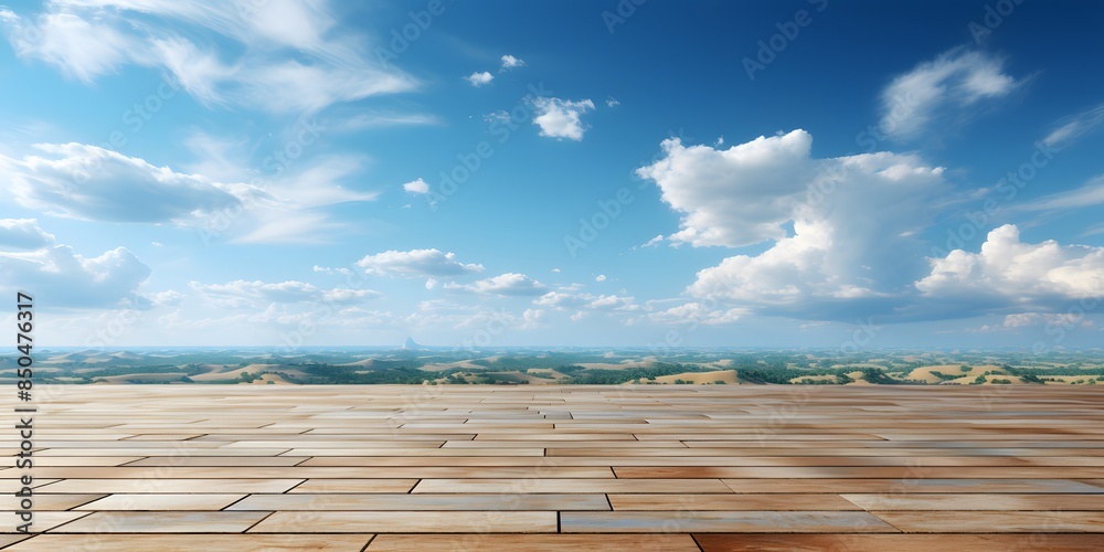 Empty floor with clean eyes cloud sky view, cloudy sky background Horizon landscape scene, Empty floor with clean eyes view Empty floor with clean eyes cloud sky view, cloudy sky background Horizon landscape scene, Empty floor with clean eyes view