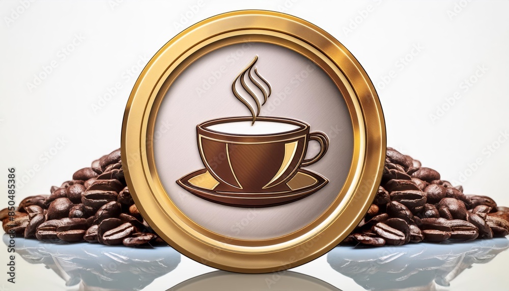 Obraz premium Coffee logo