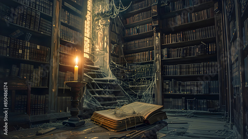 Bibliothèque Silencieuse: Échos du Savoir Oublié