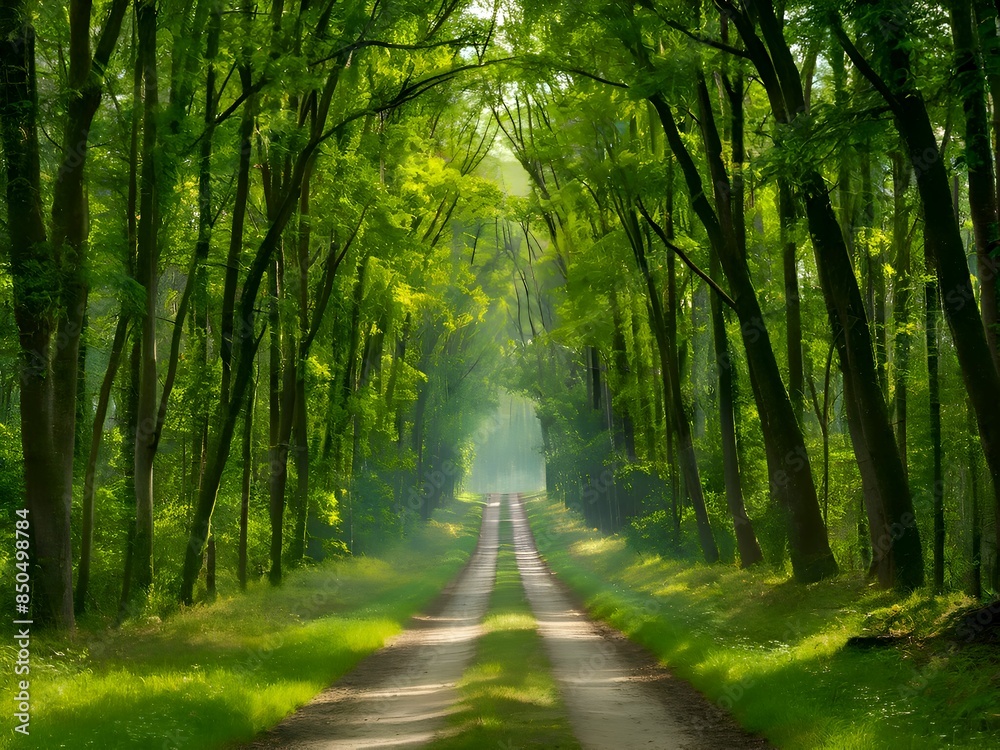 Fototapeta premium path in the forest