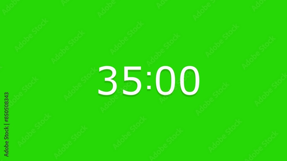40 seconds countdown isolated. 4k hd timer 40 second 40 seconds countdown isolated. 4k hd timer 40 second