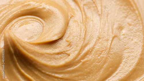 Classic peanut butter, top view