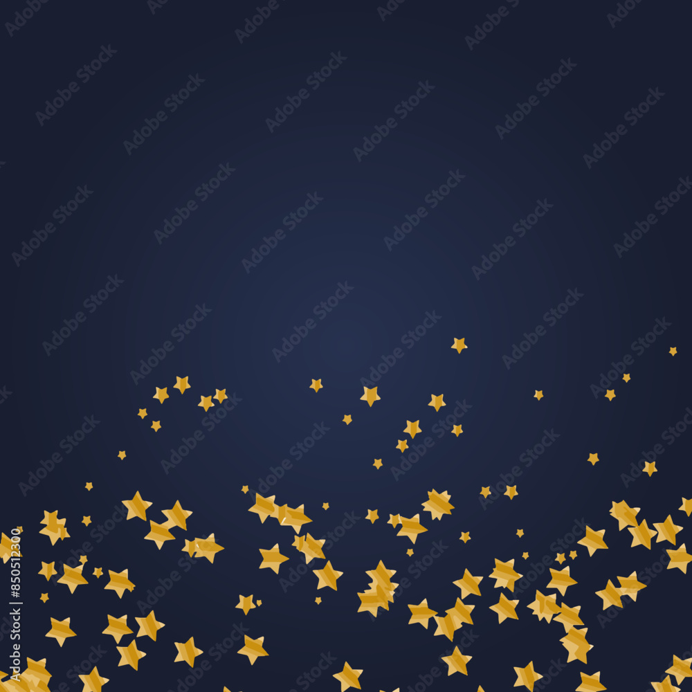 Christmas blue background gold stars