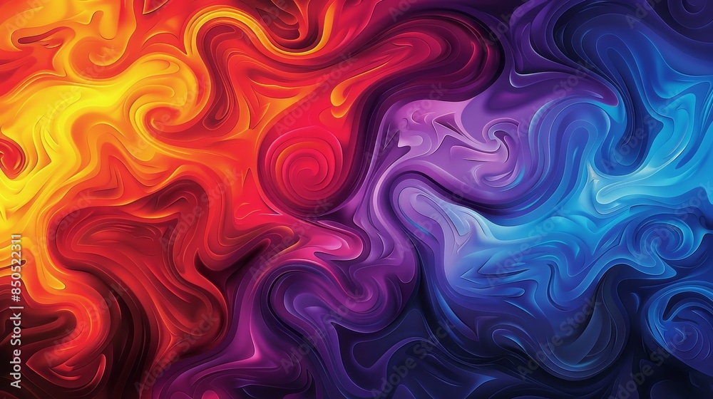 Swirling patterns and gradients capture Diwali's festive colors backdrop Swirling patterns and gradients capture Diwali's festive colors backdrop