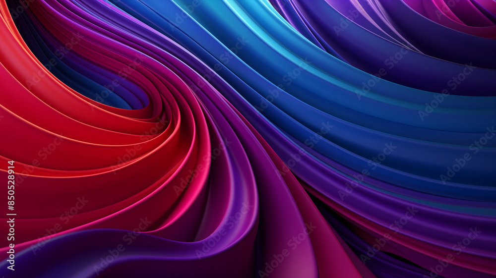 Obraz premium Abstract artistic 3D dynamic gradient background picture