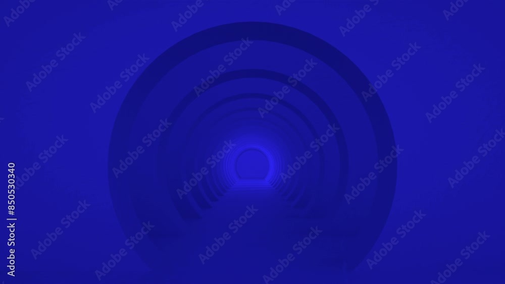 3D Looping Circle Tunnel Arch, Colorful, 4K 30fps 3D Looping Circle Tunnel Arch, Colorful, 4K 30fps