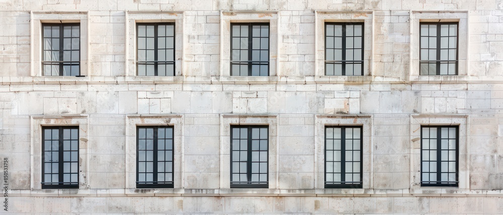 A charming European building facade featuring ornate windows and a balcony, blending traditional design with the allure of an old-world city atmosphere A charming European building facade featuring ornate windows and a balcony, blending traditional design with the allure of an old-world city atmosphere