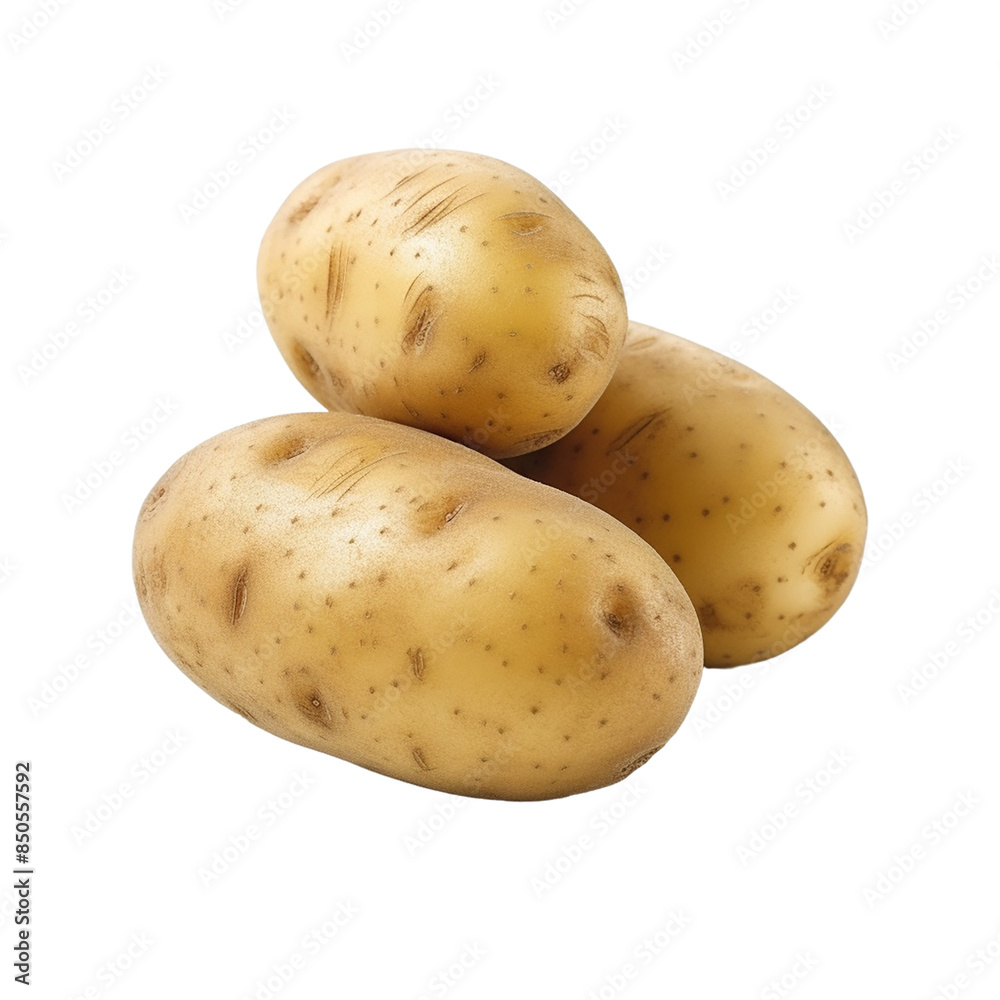 Potato on transparent background Potato on transparent background