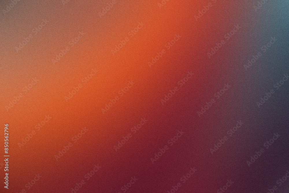 Abstract Grainy Gradient Background Texture Banner Poster in Orange, Red, Blue Abstract Grainy Gradient Background Texture Banner Poster in Orange, Red, Blue
