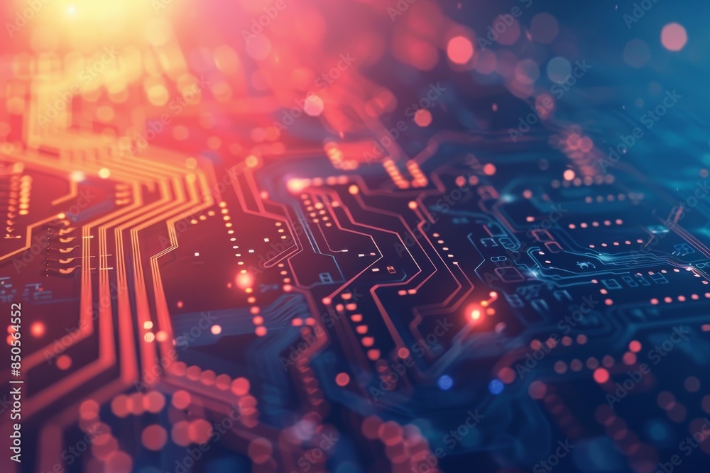 Abstract technological background Abstract technological background