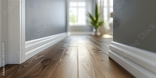 House Ds skirting board. Concept Home Renovation, Interior Design, DIY Projects, Skirting Board Installation photo