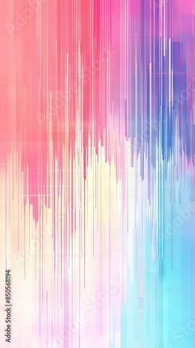 Abstract Pastel Colors With Vertical Strokes and Light Splashes Background