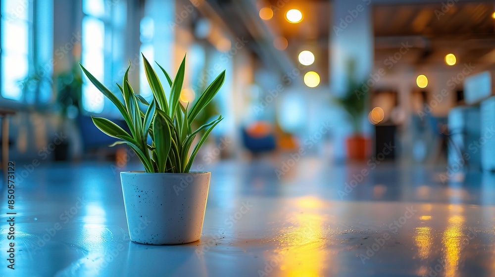 empty office space with a softly blurred background empty office space with a softly blurred background