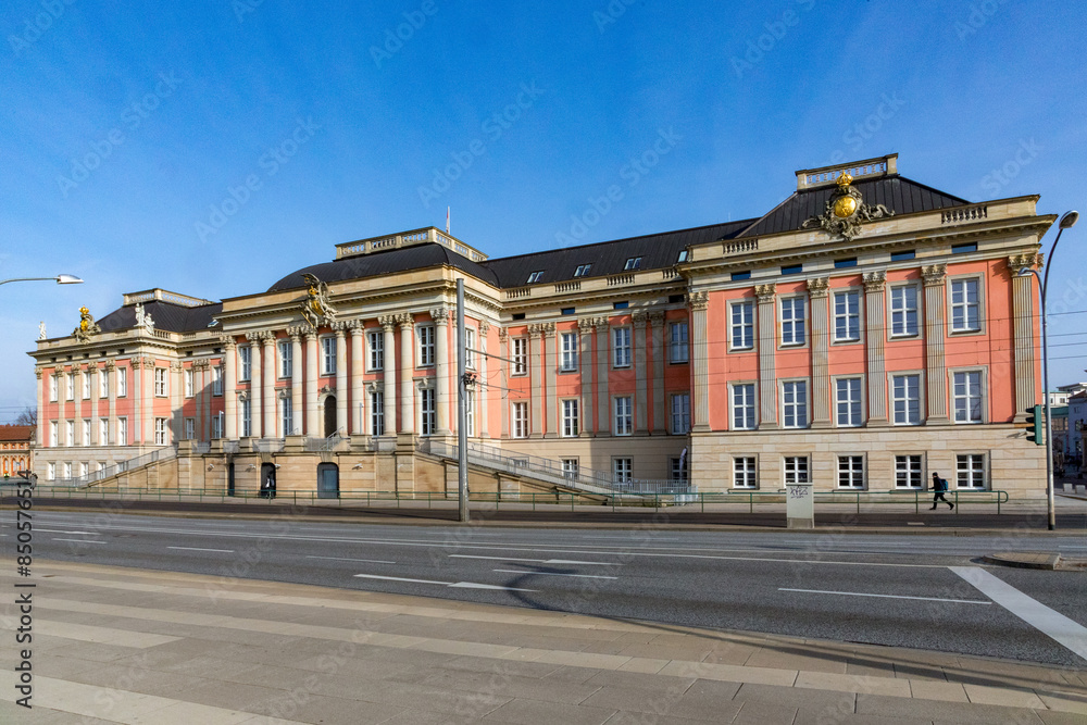 Obraz premium Brandenburg parliament, Landtag, in Potsdam, Germany