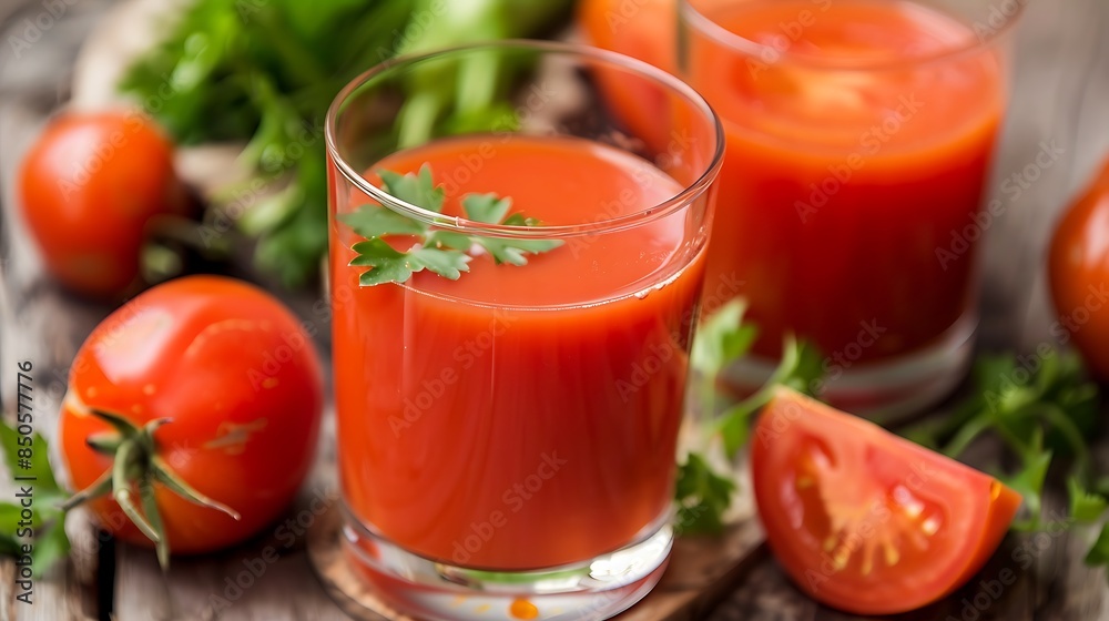 Vegetable and tomato juice Vegetable and tomato juice