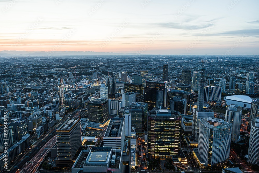 Fototapeta premium 都市夜景