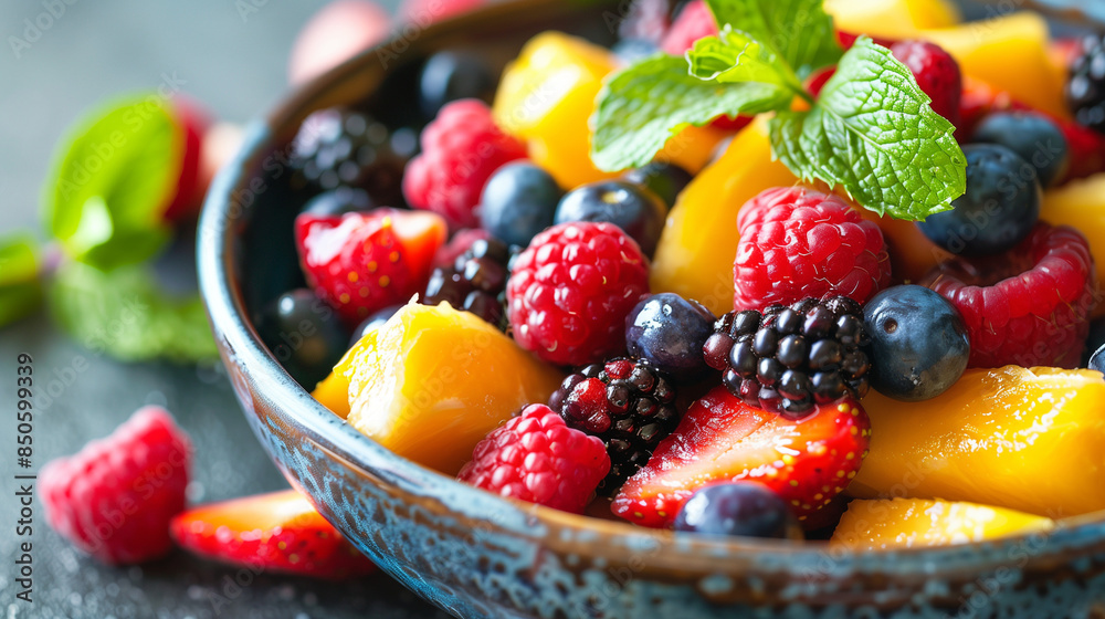 bowl of fruit salad bowl of fruit salad