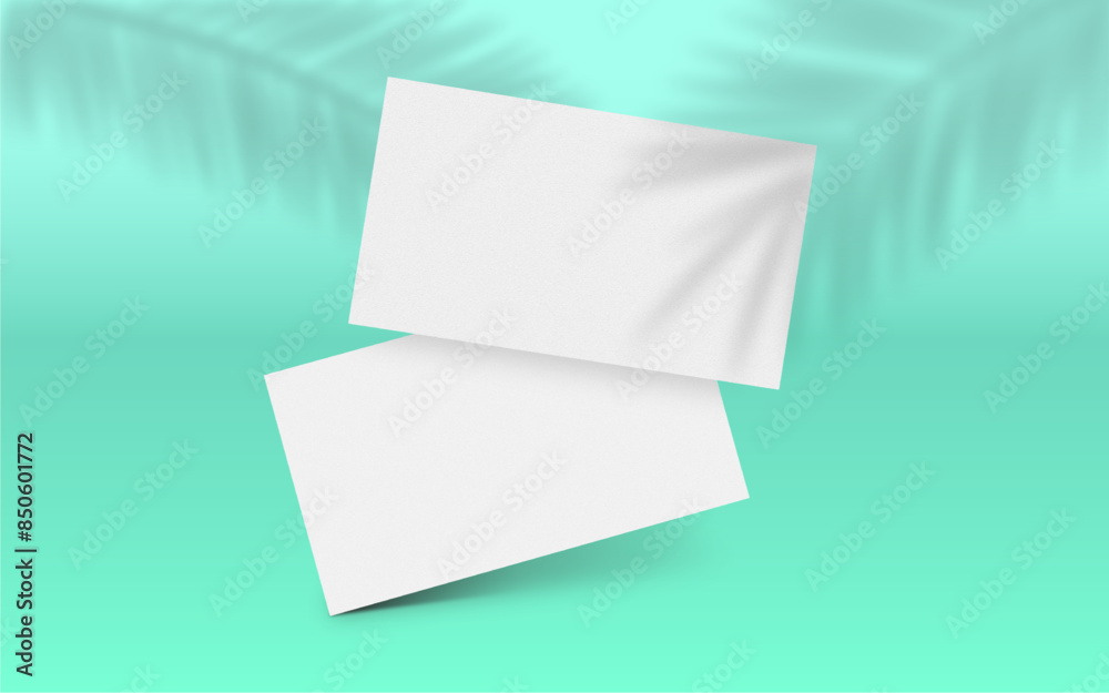 Premium business card mockup template 