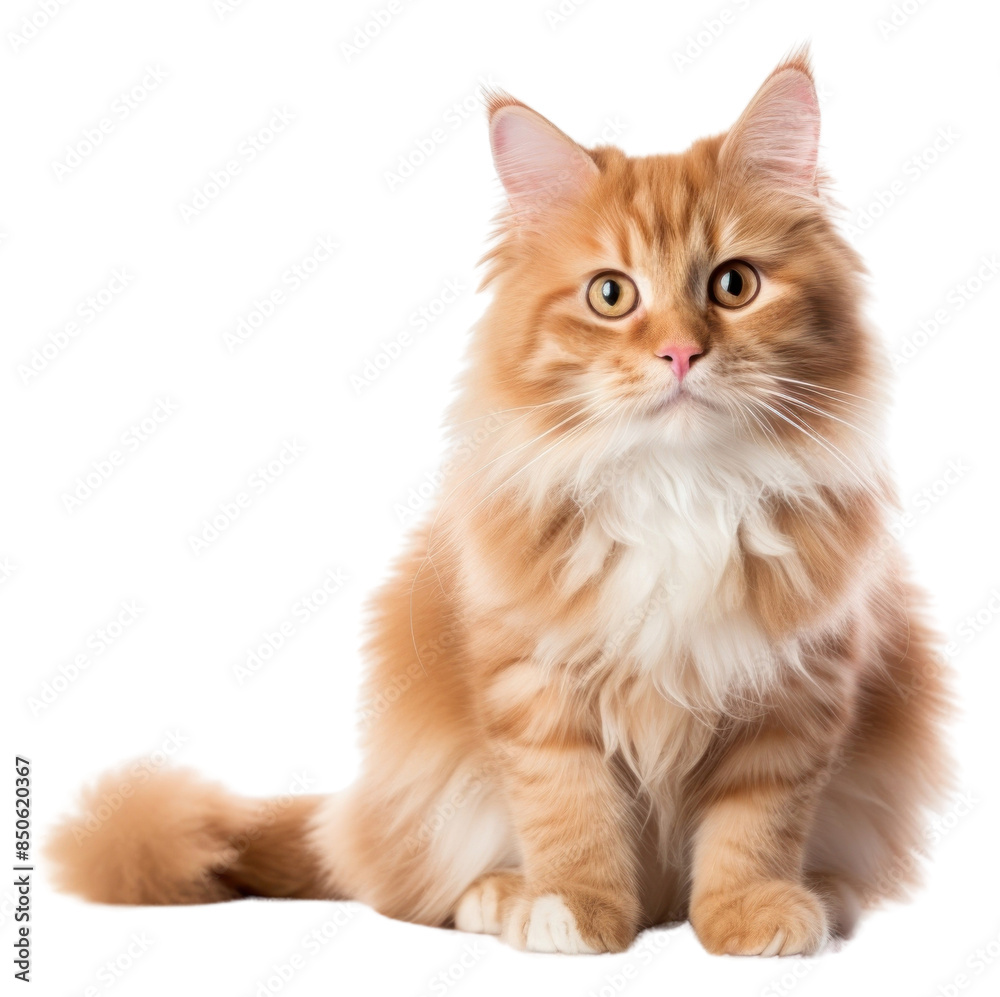 Fototapeta premium PNG Mammal animal kitten pet.