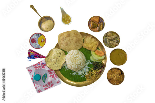 thali vej white transparent png background photo