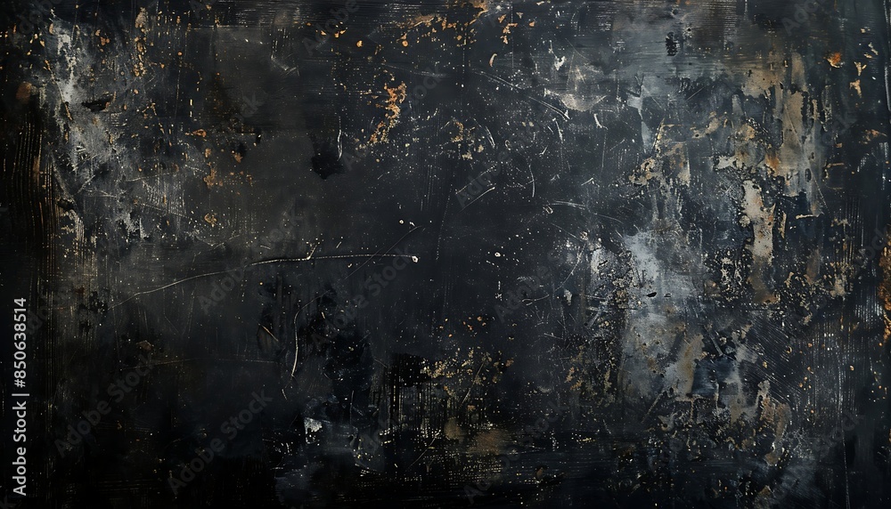 A black surface with white lines A black surface with white lines
