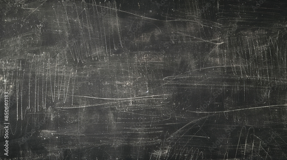 Dark school blackboard texture. Empty, blank, and dirty school board wall banner background with chalk marks for text. Suitable for menus in schools, cafes, bakeries, and restaurants. Dark school blackboard texture. Empty, blank, and dirty school board wall banner background with chalk marks for text. Suitable for menus in schools, cafes, bakeries, and restaurants.