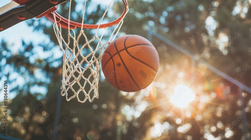 Shooting Practice with Basketball Shooting Practice with Basketball