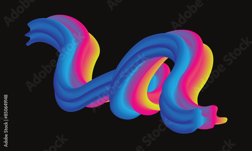 Gradient Colorful Background Abstract Vector Illustration Creative Design