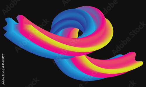 Gradient Colorful Background Abstract Vector Illustration Creative Design