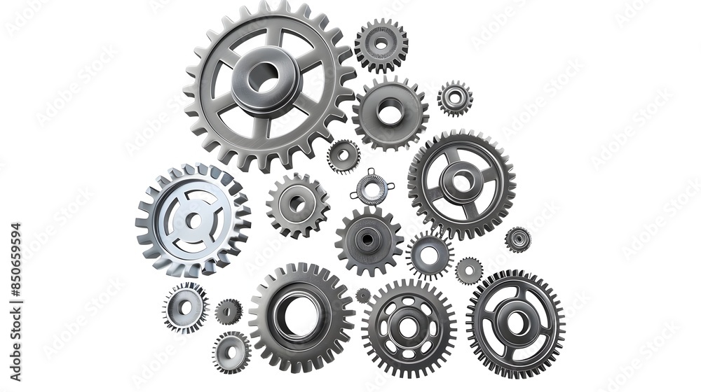 of Mechanical Gears and Industrial Engineering Components of Mechanical Gears and Industrial Engineering Components