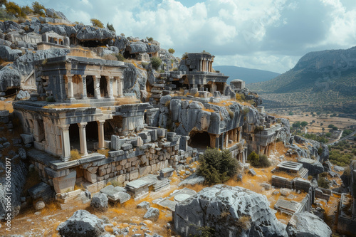 Ancient Lycian capital Patara (xanthos). photo