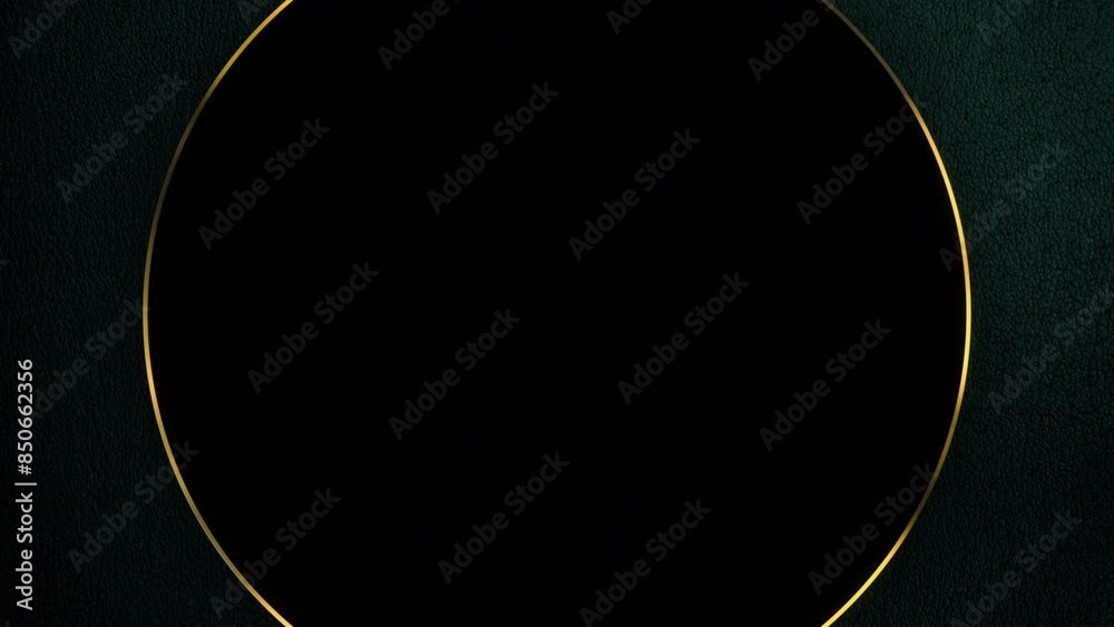 Black luxury background with golden ribbon elements and glitter light effect decoration. Abstract Royal glossy gold backdrop for cosmetics product presentation or event promo show concept. Copy space