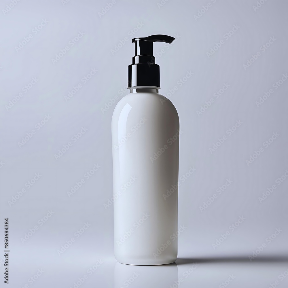 Face Wash Bottle Mockup Graphic Face Wash Bottle Mockup Graphic