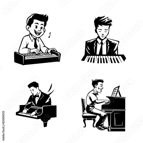 pianist playing piano