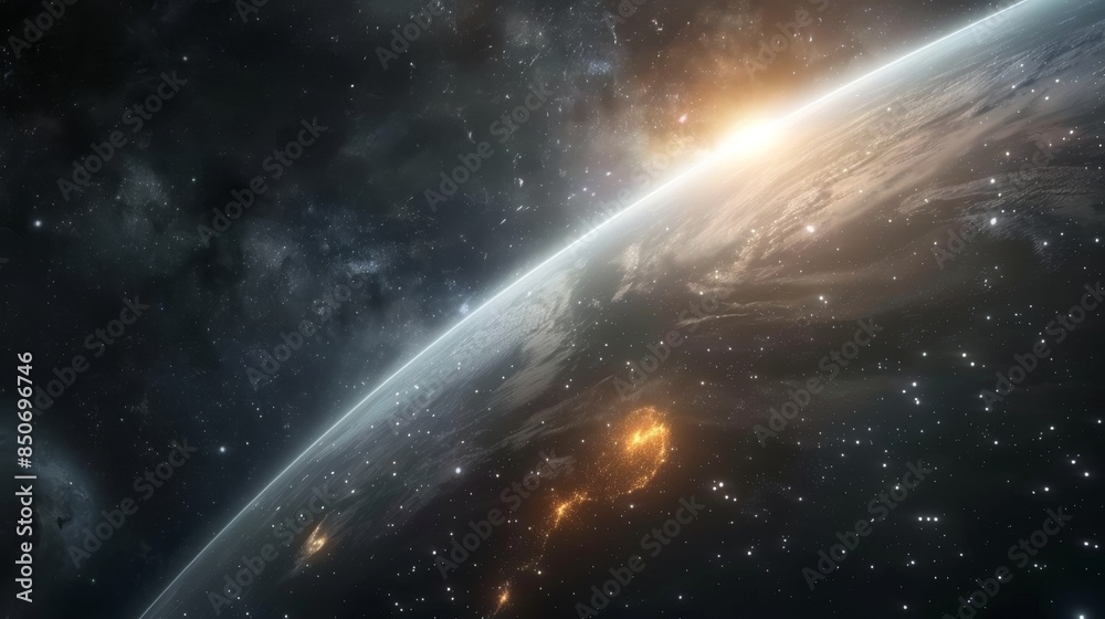 Obraz premium Planet Earth From Space