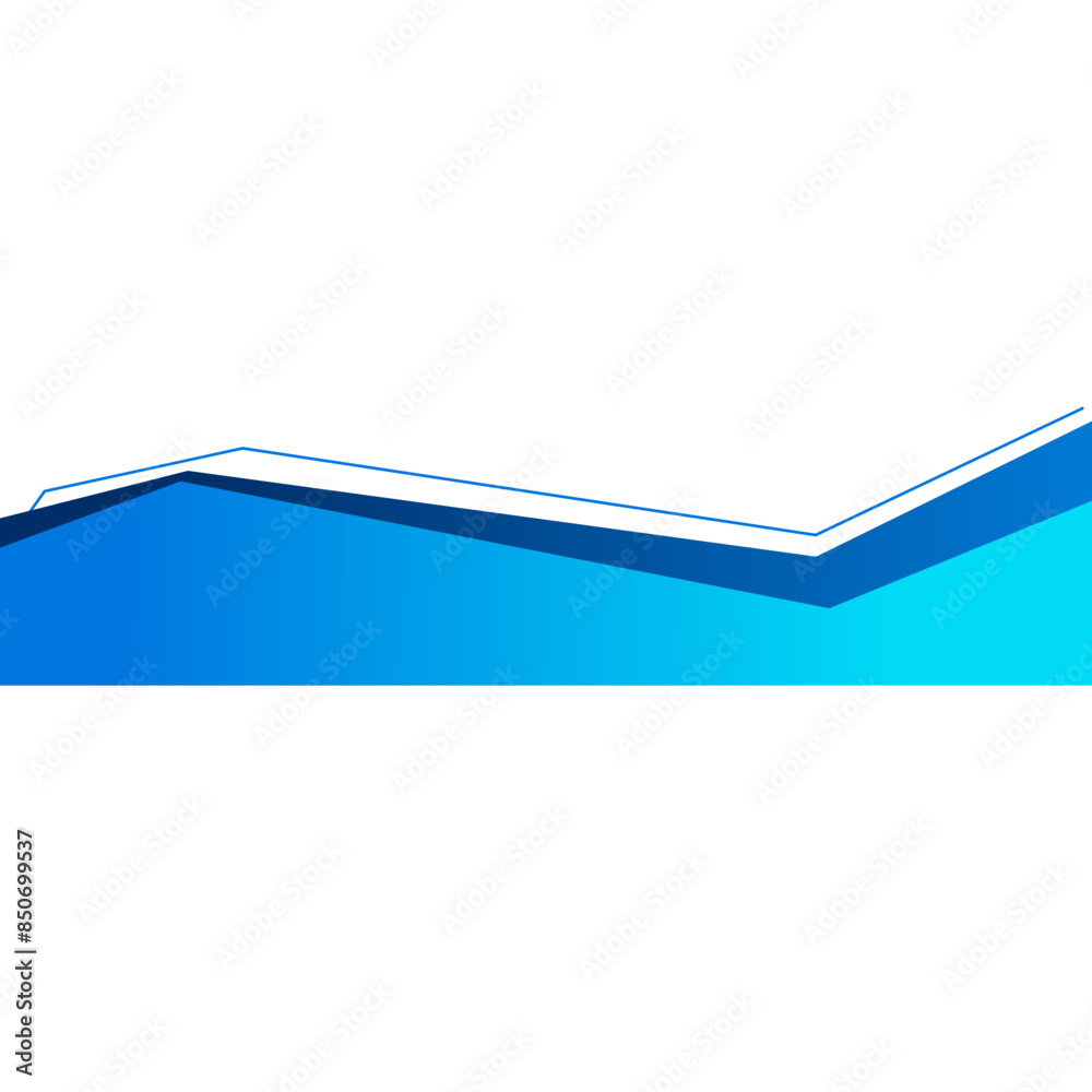 Obraz premium Elegant Business Footer